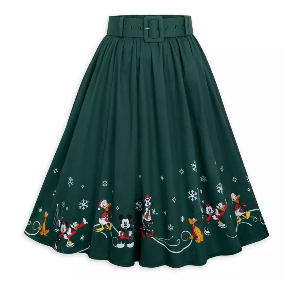Mickey and Friends Holiday Skirt by Her Universe for Disney